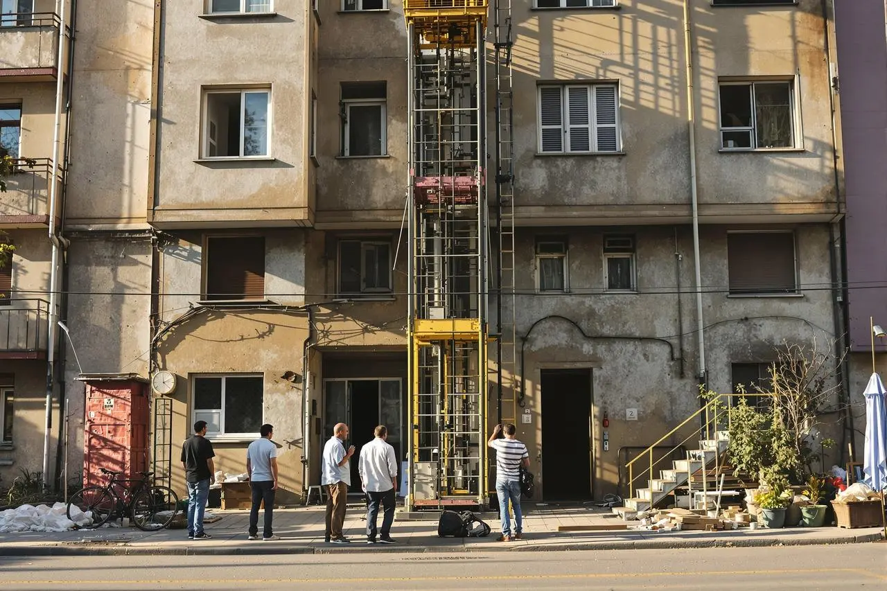 黑料吃瓜 - 老小区加装电梯引邻里纠纷，一楼住户和楼上住户吵翻了